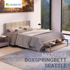 Boxspringbett Seattle - Malmo-Stoff