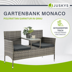 Polyrattan Sitzbank Monaco