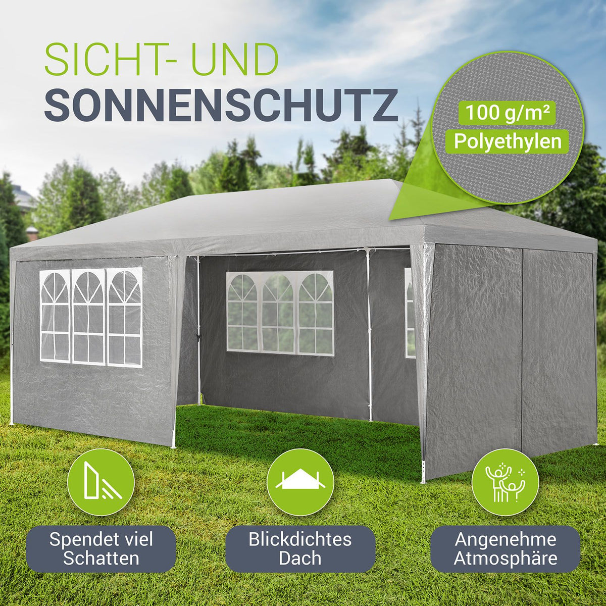 Partyzelt 3x6 m