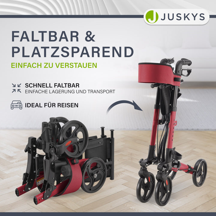 Aluminium Rollator Vital mit Sitz