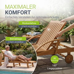 Gartenliege klappbar SunScape