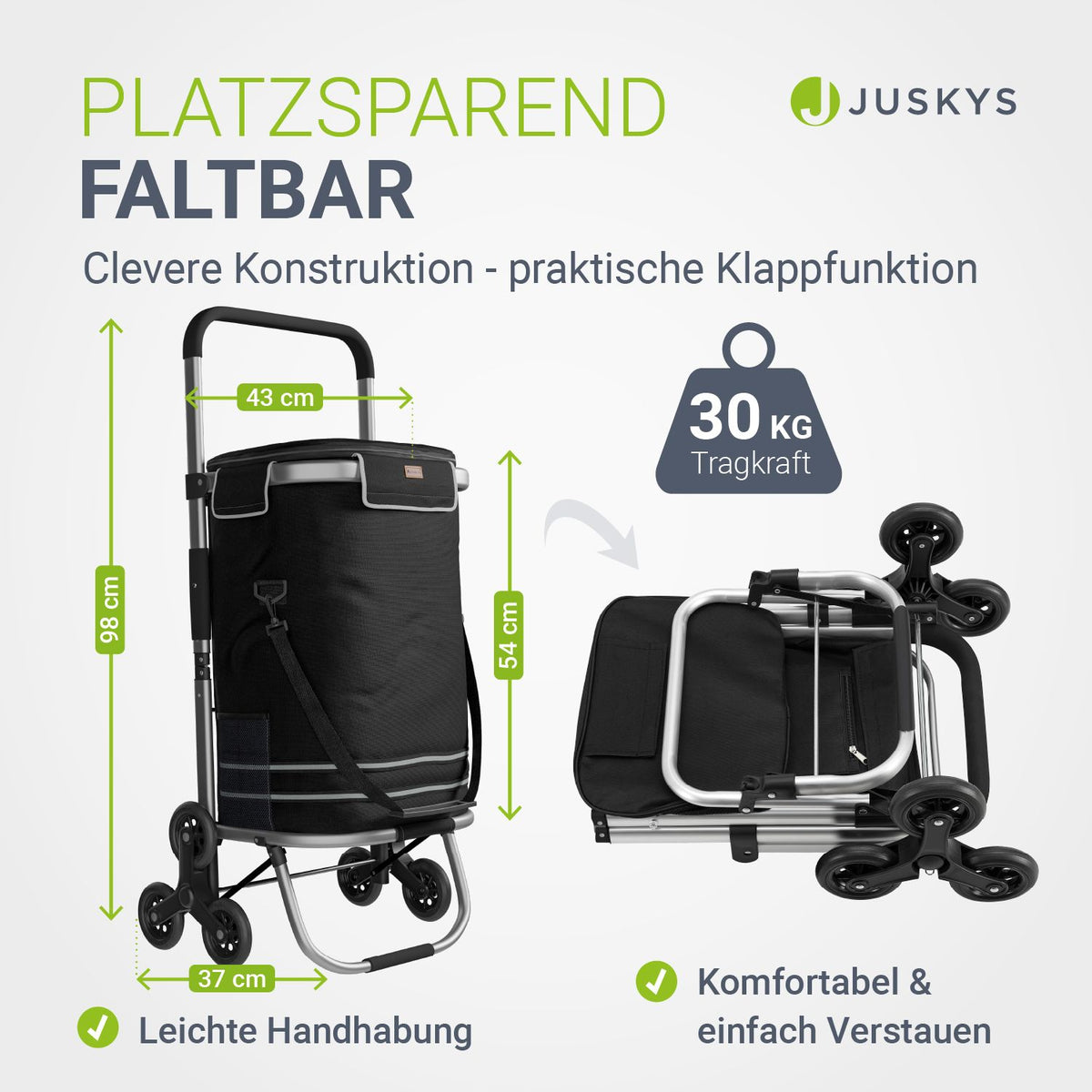 Einkaufstrolley Treppensteiger