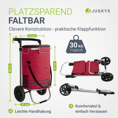 3in1 Einkaufstrolley - 56 L Kapazität