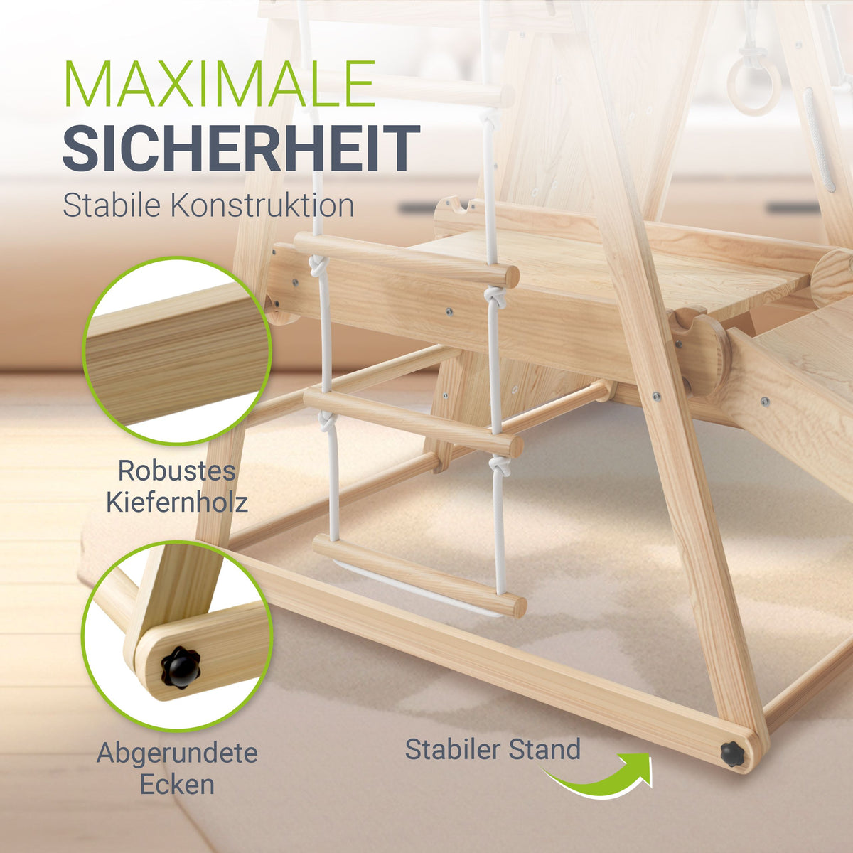 Klettergerüst Indoor für Kinder