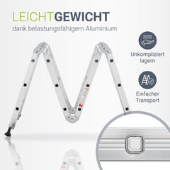Aluminium Multifunktionsleiter