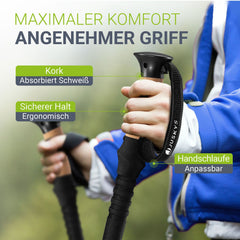 Nordic Walking Wanderstöcke mit Zubehör