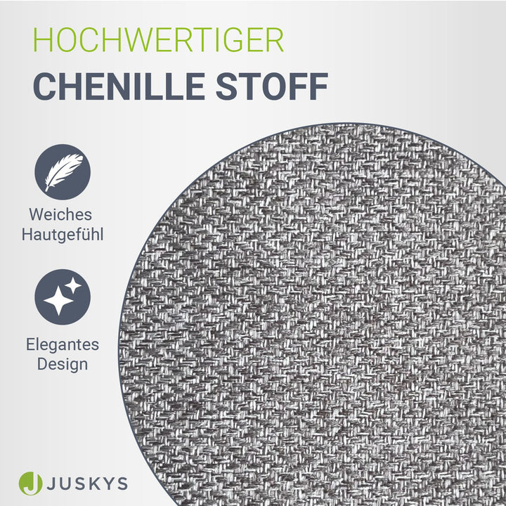 Boxspringbett Detroit - Chenille-Stoff