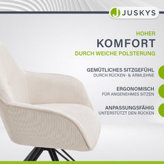 Drehstuhl Clyde mit Cord