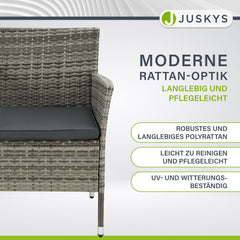 Polyrattan Sitzbank Monaco