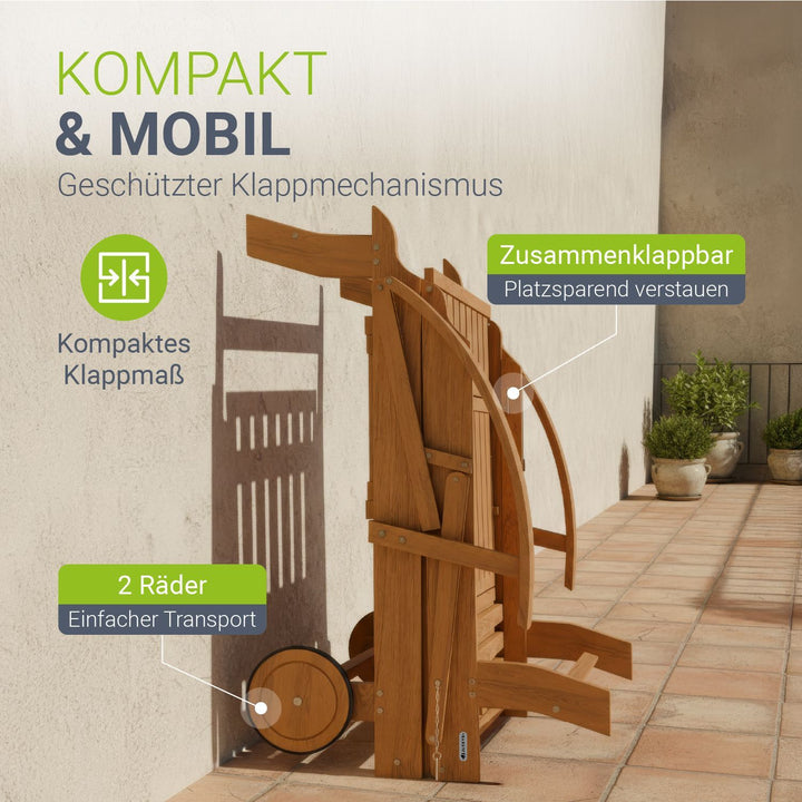 Gartenliege klappbar SunScape