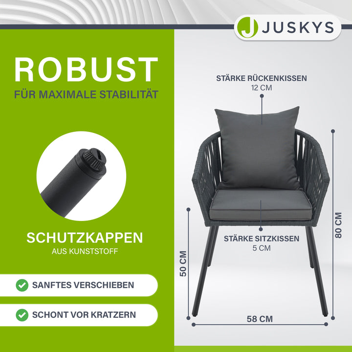 2er-Set Rope Stühle