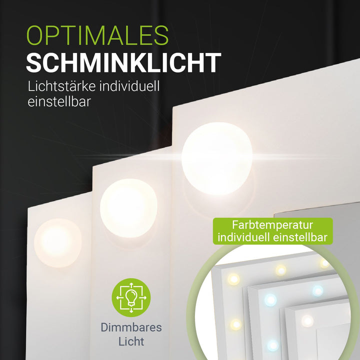 Schminktisch mit Spiegel Lilia