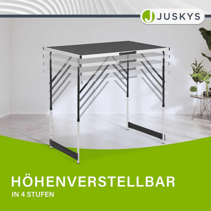 Alu Multifunktionstisch 3-teilig