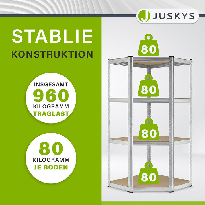 3er Regalsystem 1 Corner & 2 Easy