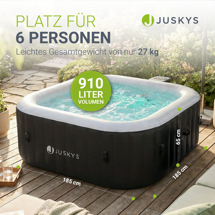 Whirlpool aufblasbar für 4-6 Personen