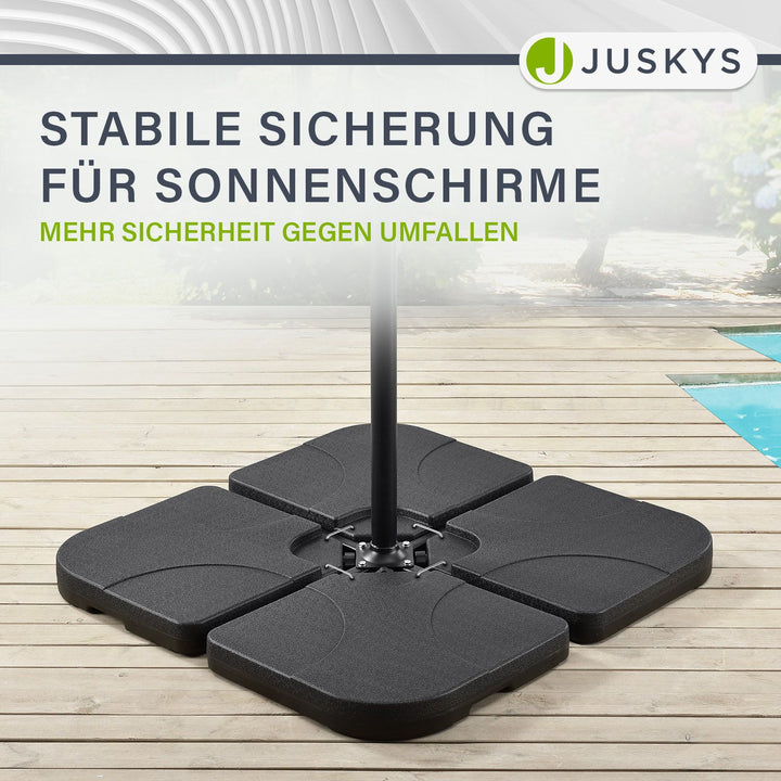 Schirmgewicht 4er Set Quad