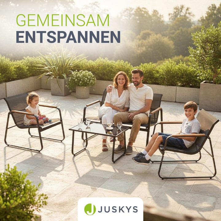 Gartenmöbelset Genua 4-teilig