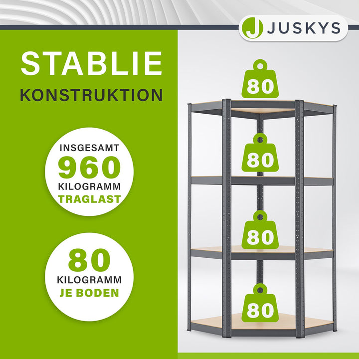 3er Regalsystem 1 Corner & 2 Easy
