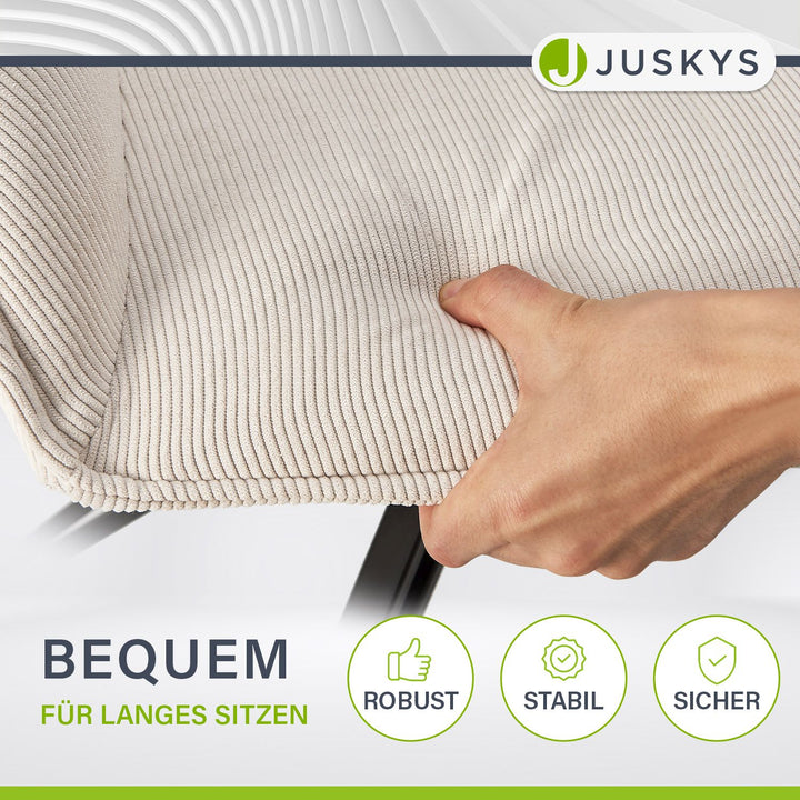 Drehstuhl Clyde mit Cord