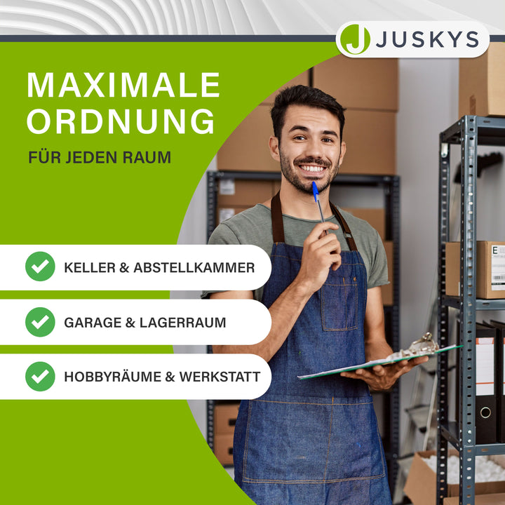 Eckregal Corner Easy 160 x 75 x 40-75 cm