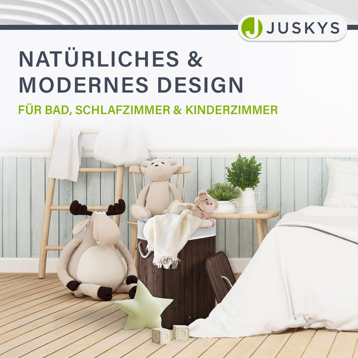 Bambus Wäschekorb Curly