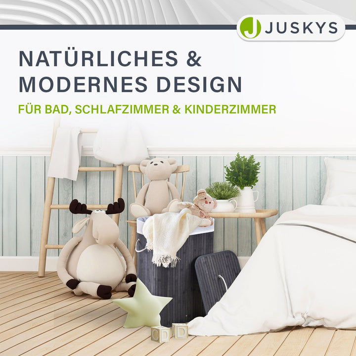 Bambus Wäschekorb Curly