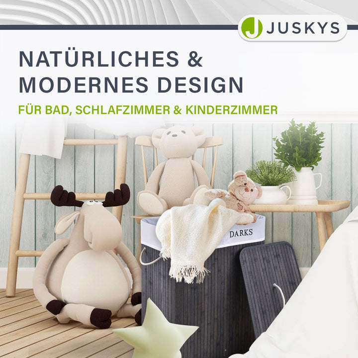 Bambus Wäschekorb Curly