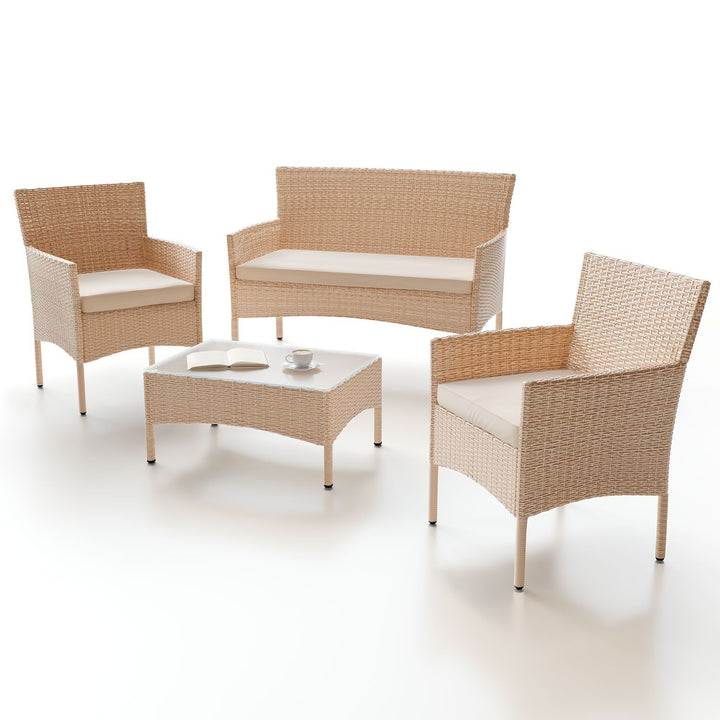 Polyrattan Sitzgruppe Fort Myers