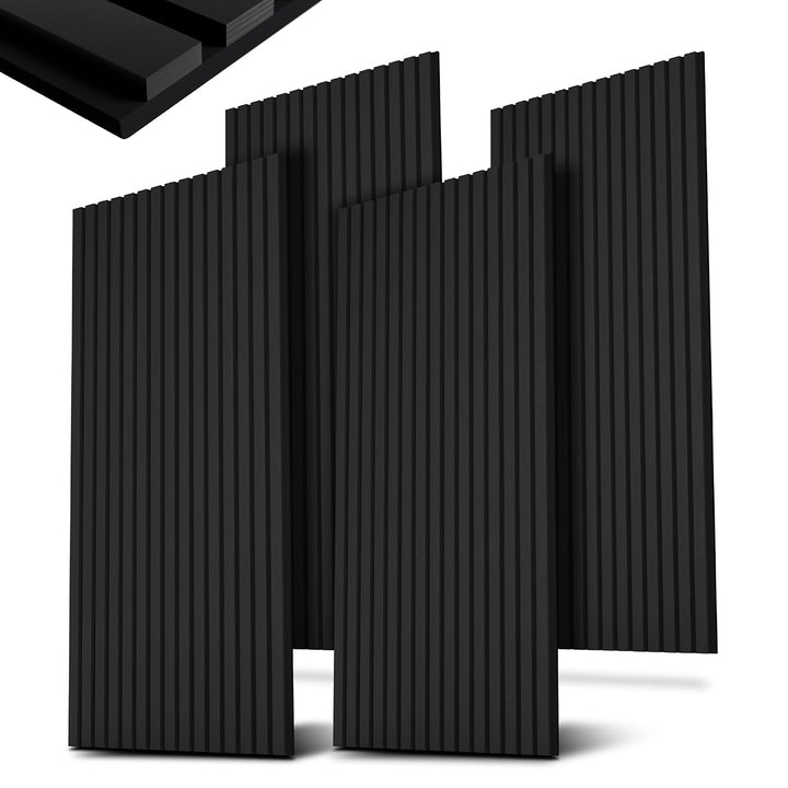 Akustikpaneele Holzoptik 4er Set