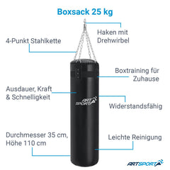 Boxsack für Kinder und Erwachsene