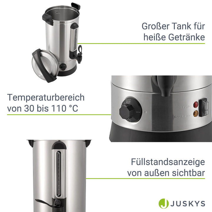 Glühweinkocher Teramo 7l oder 10l