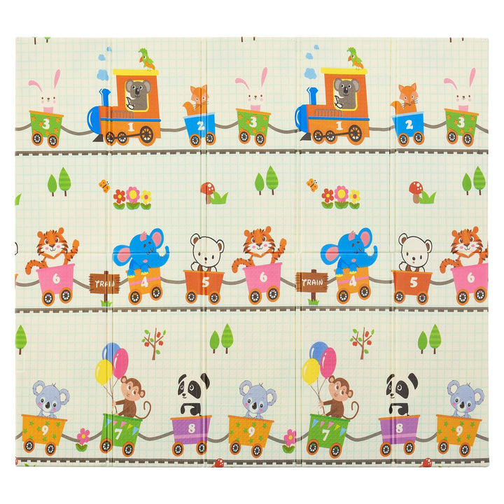 Spielmatte 180 x 200 cm mit diversen Tiermotiven