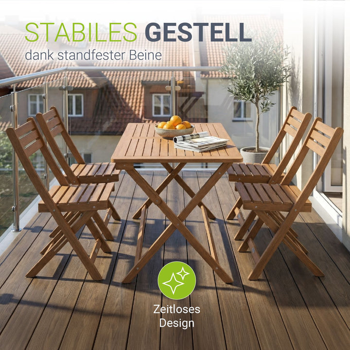 Gartenmöbel-Set Rimini aus Akazienholz