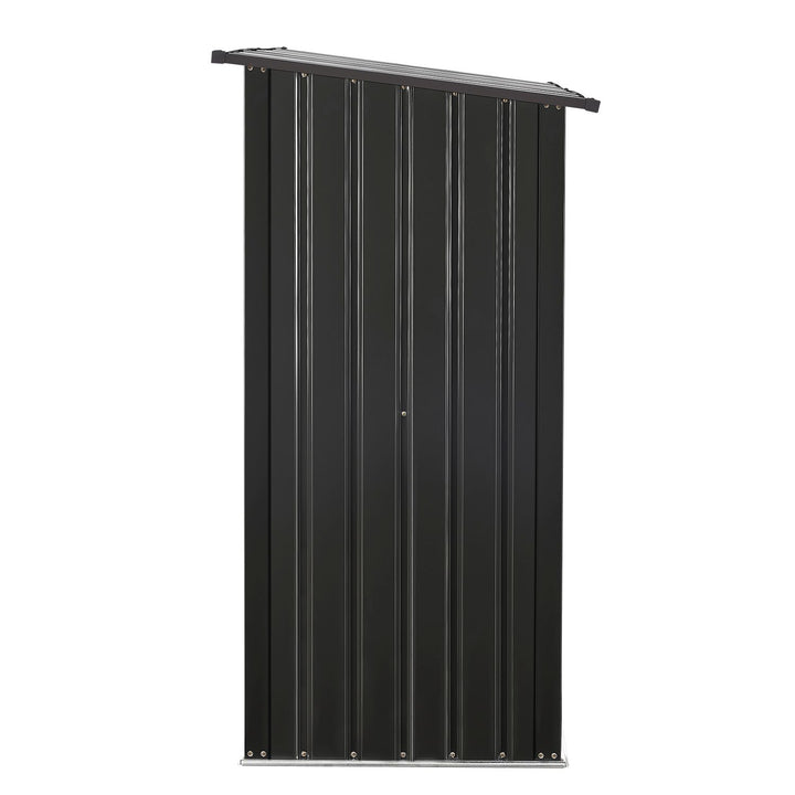 Holzunterstand Metall Enno
