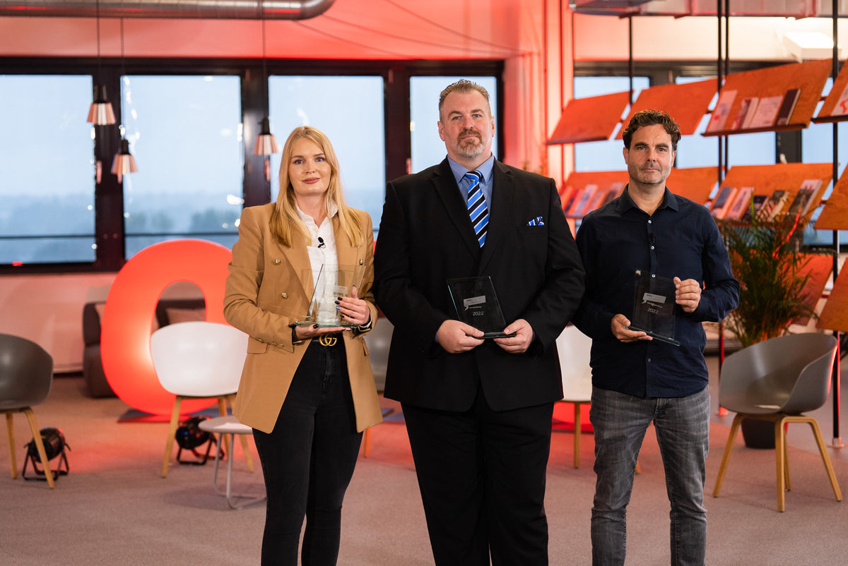 OTTO-Award: Juskys als stolzer Gewinner!
